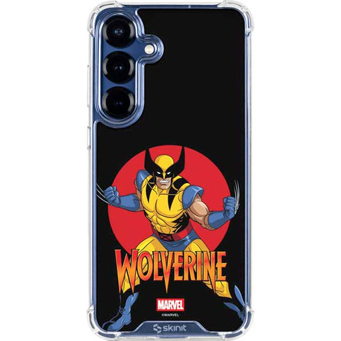 Marvel X-Men Wolverine Galaxy S25 Clear Case